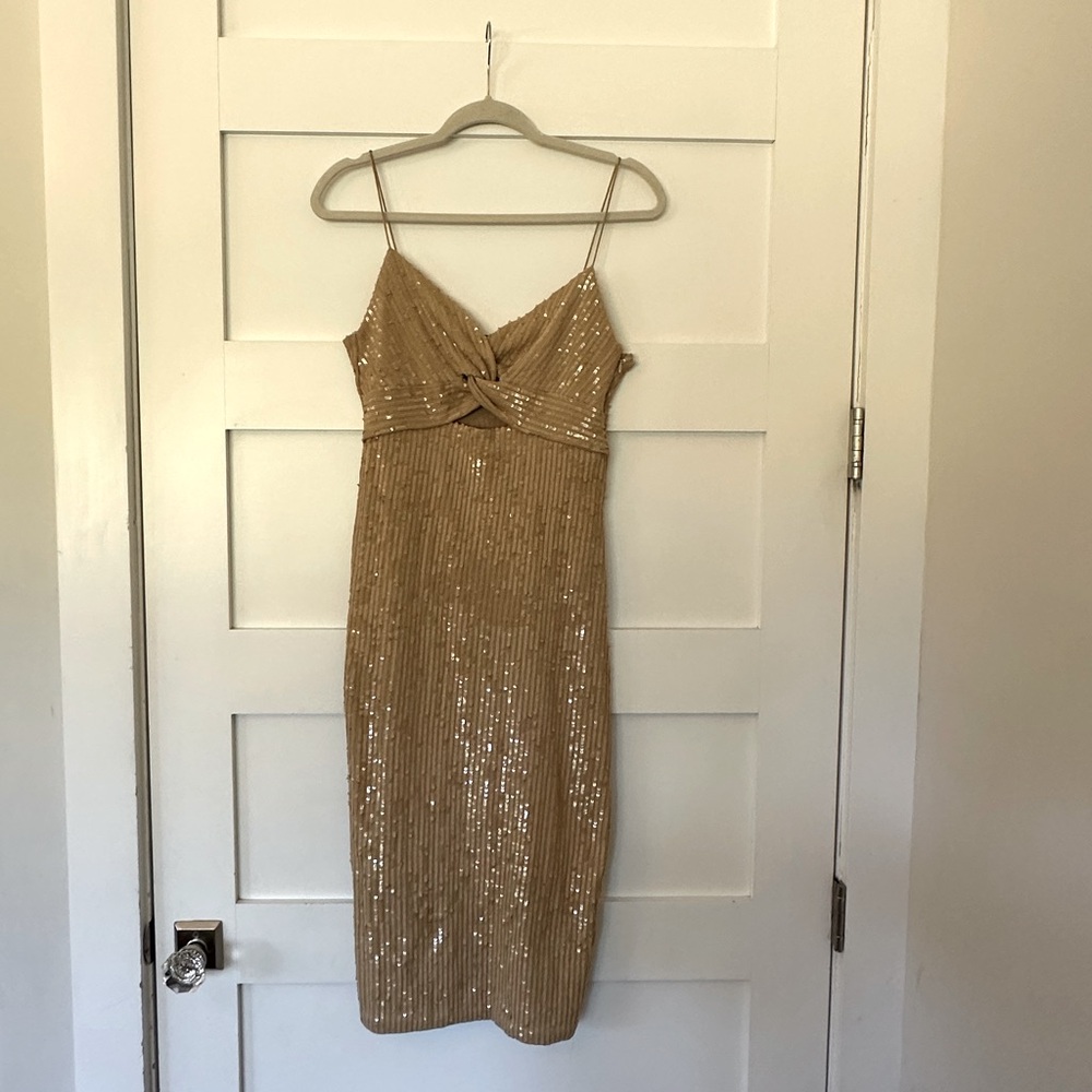Retrofete Gold Dress